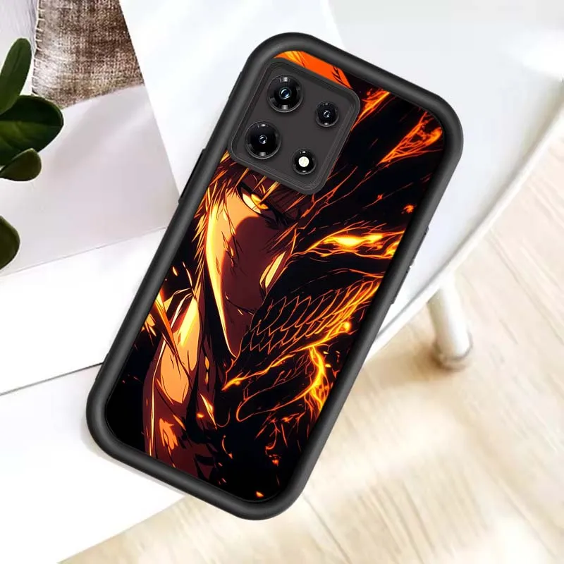 Ichigo Kurosaki para Infinix Tecno Pova Spark 3 4 5 6 Go 7 7T 10 10C 20 20C 30 30C Pro Plus Neo Eye escalera funda de teléfono - imagen 2