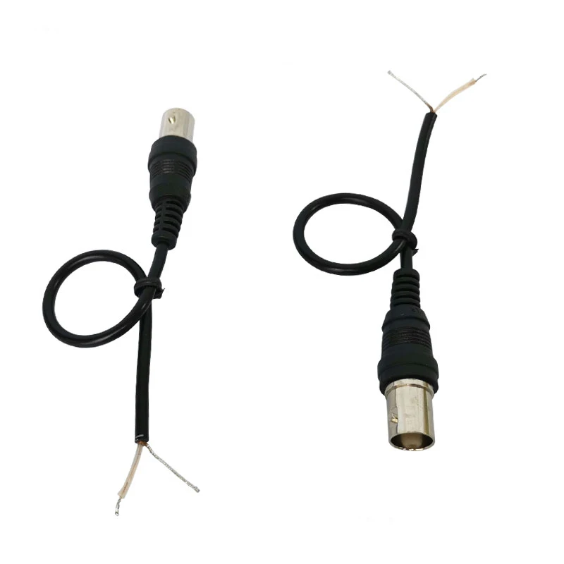 1 Cable de vídeo BNC Q9 macho hembra Pigtail con chaqueta de PVC 20cm otro extremo expuesto nuevo - imagen 5