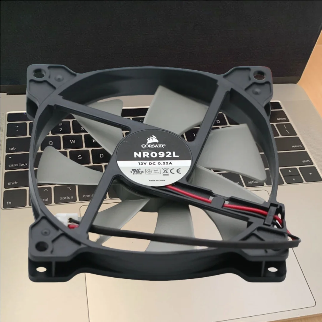 Nuevo ventilador NR092L de 9cm, 90mm, 9015, 92x92x15mm, 12V, 0,22a, 2 pines para fuente de alimentación, disipador de calor, ventilador de refrigeración ultrafino de gran volumen de aire - imagen 2