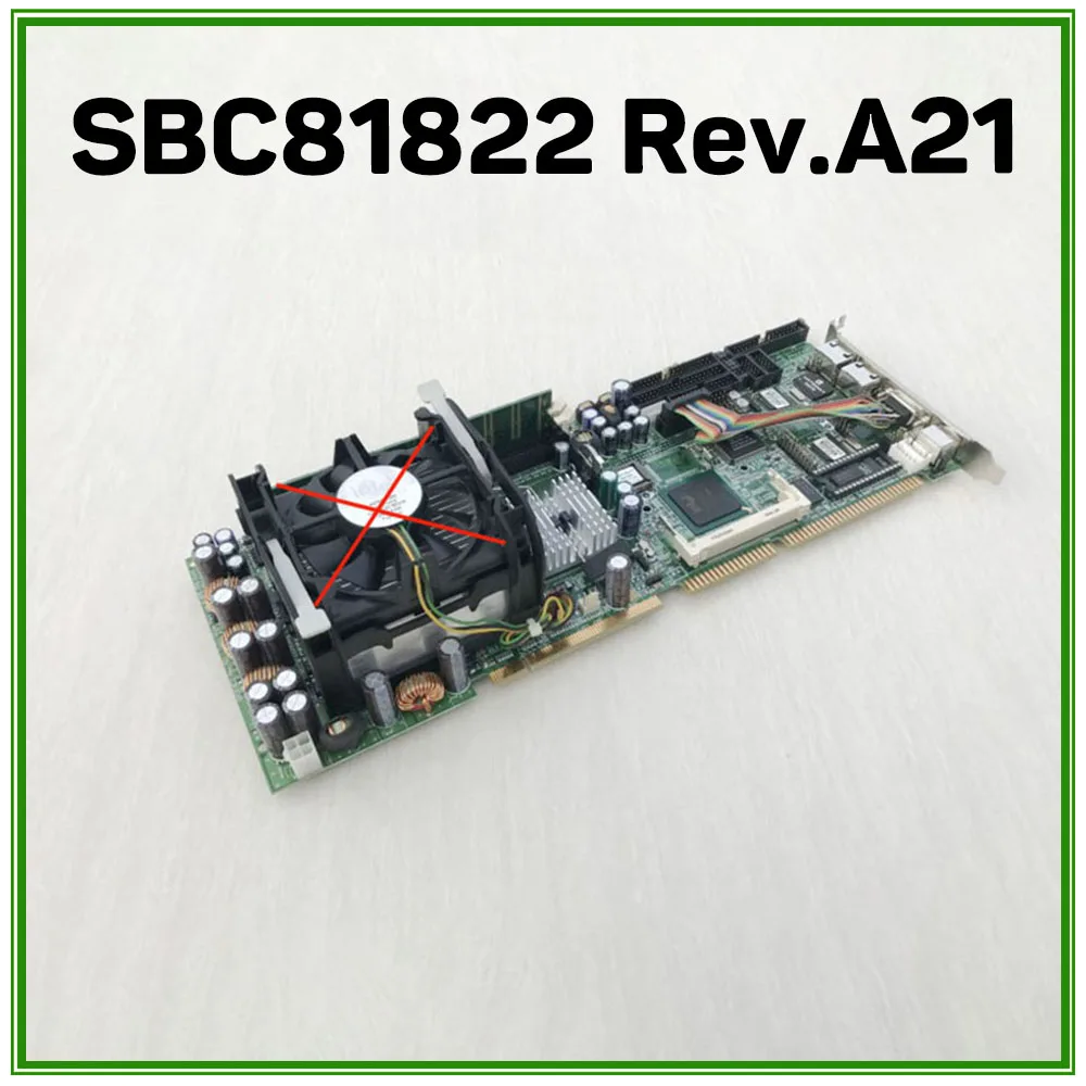 Puerto Ethernet dual SBC81822VEE IPC de la placa base SBC81822 Rev.A21 - imagen 2