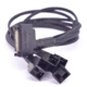 sata to 6 fan cable
