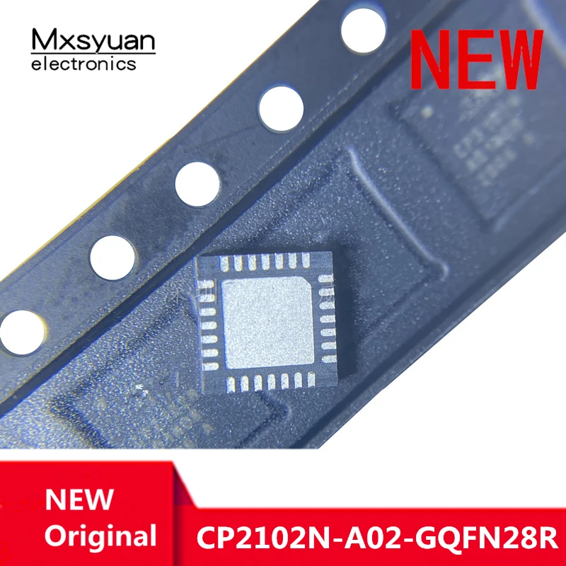 5 uds ~ 20 uds/lote CP2102N-A02-GQFN28R CP2102N CP2102N-A02 QFN28 CP2102N-A02-GQFN28 nuevo original - imagen 2