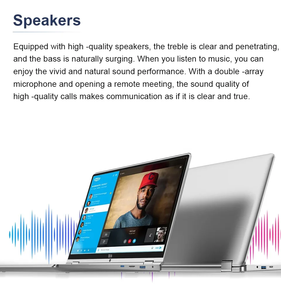 Mini ordenador portátil 2 en 1 con pantalla táctil de 11,6 pulgadas, Intel N4020, 8GB, 512GB, Windows 11 Pro, tableta de aprendizaje para oficina, PC, Notebook - imagen 5