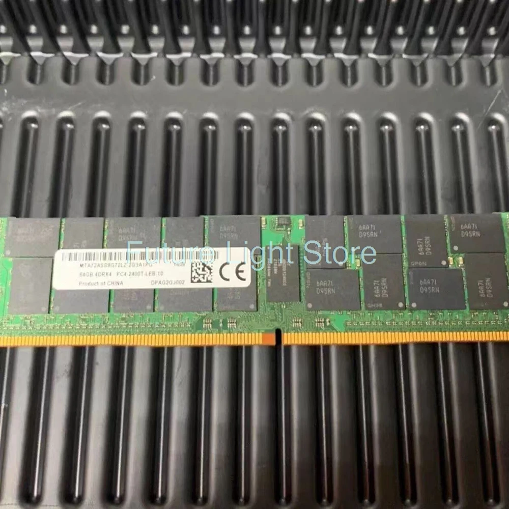 1 Uds RAM 64GB 64G 2400 DDR4 4DRX4 ECC REG LRDIMM MTA72ASS8G72LZ-2G3A memoria - imagen 2