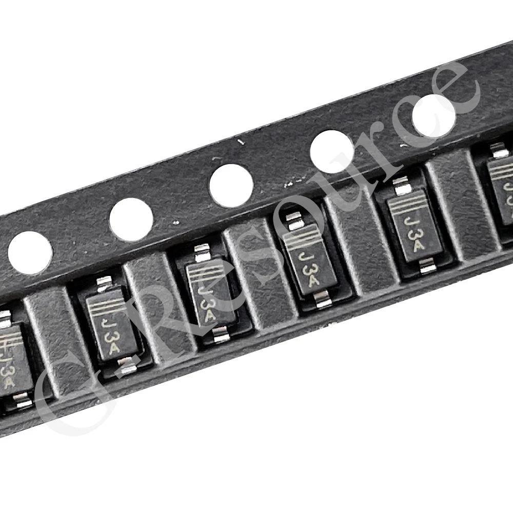 Diodos Zener de montaje en superficie, MMSZ5248B SOD-100 MMSZ5248 123 mW, serie SOD123, marcado J3, 500 unidades