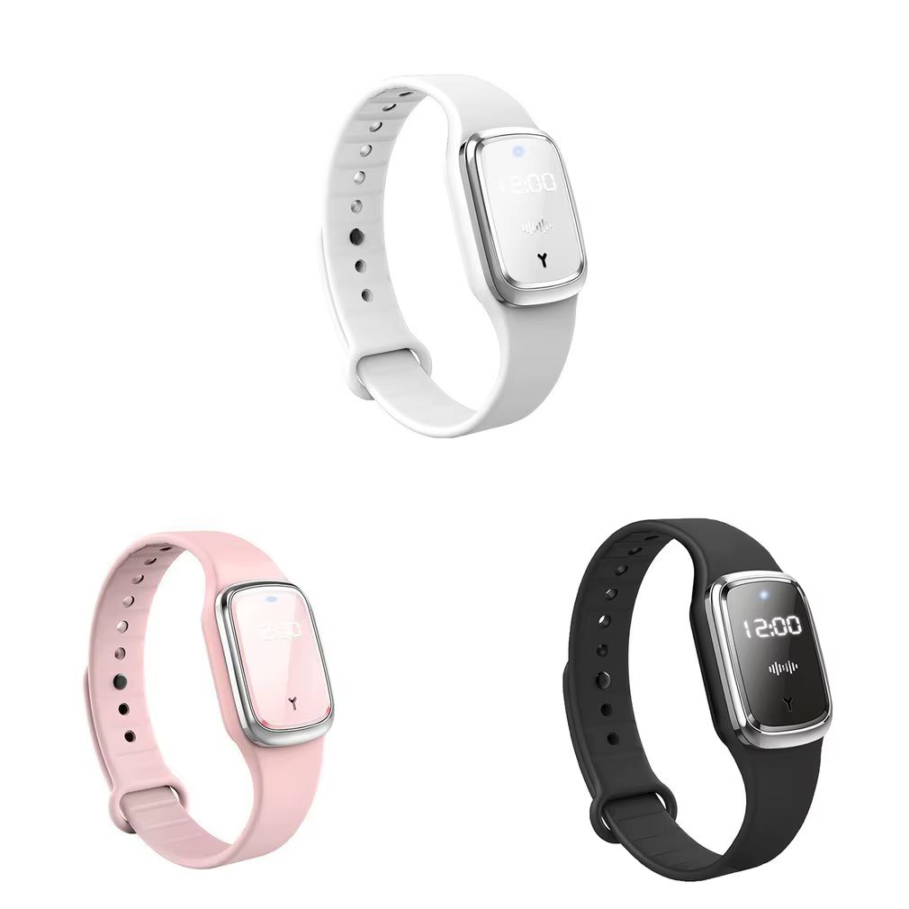 Pulsera repelente ultrasónica para interiores y exteriores, brazalete antimosquitos, insectos, plagas, insectos, resistente al agua, nuevo