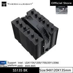 Thermalright TR-SS135 Disipador CPU de Aire Doble Torre