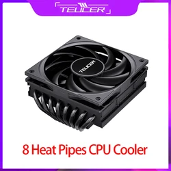 Disipador CPU TEUCER 8 Heatpipes LGA1700/AM5 Alto Rendimiento