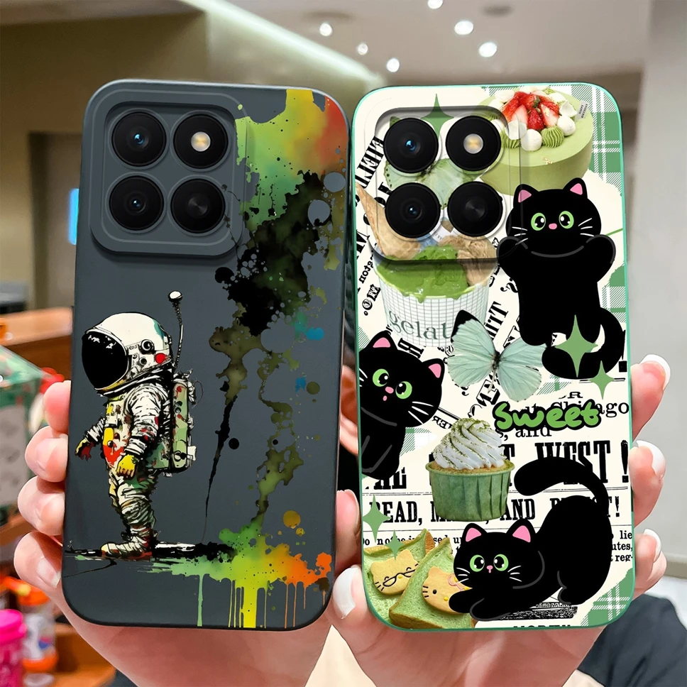 Para Honor X8C 4G funda de teléfono estilo creativo protección de cámara carcasa trasera para HonorX8c X 8C Fundas Coque ABR-LX1 - imagen 2