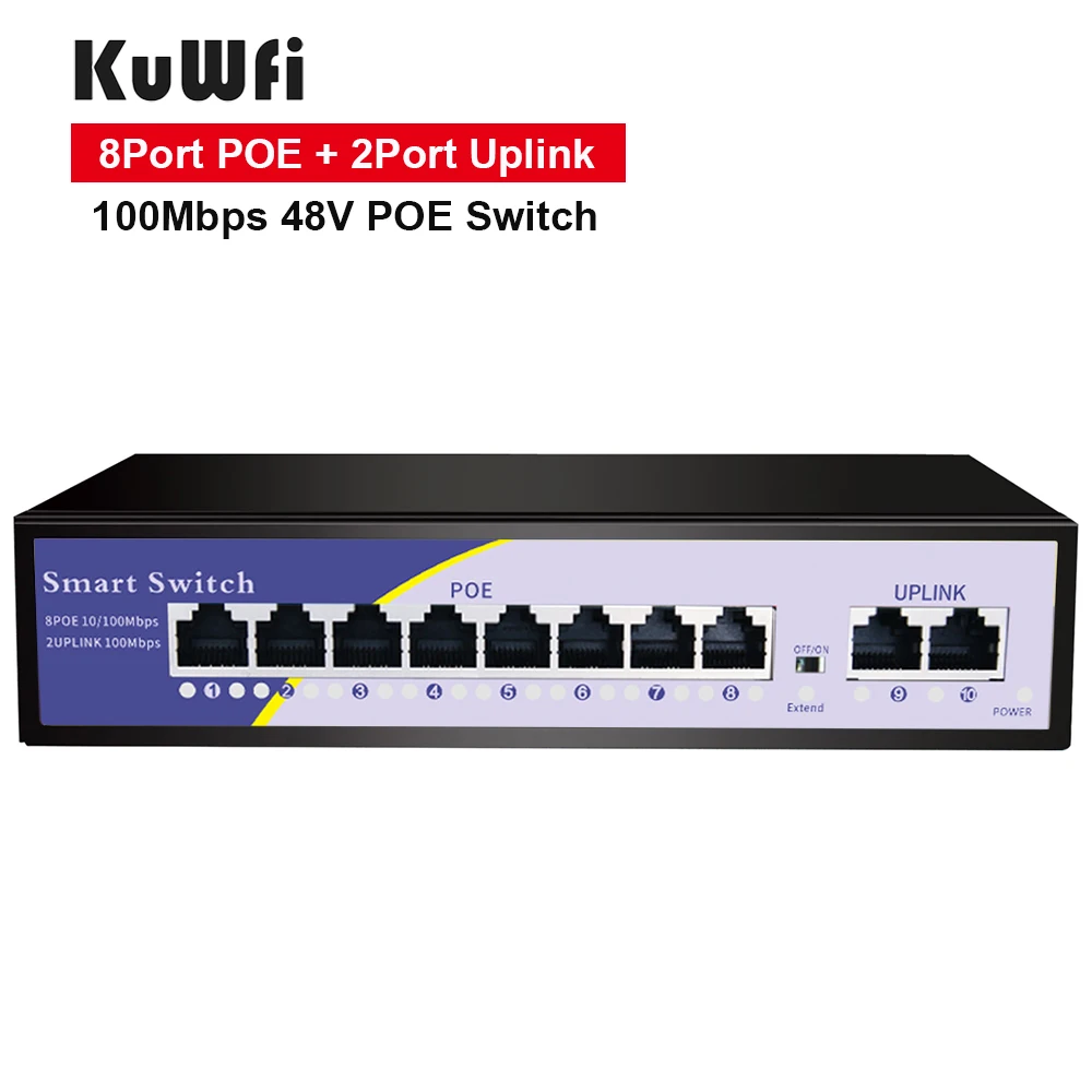 8 Ports POE