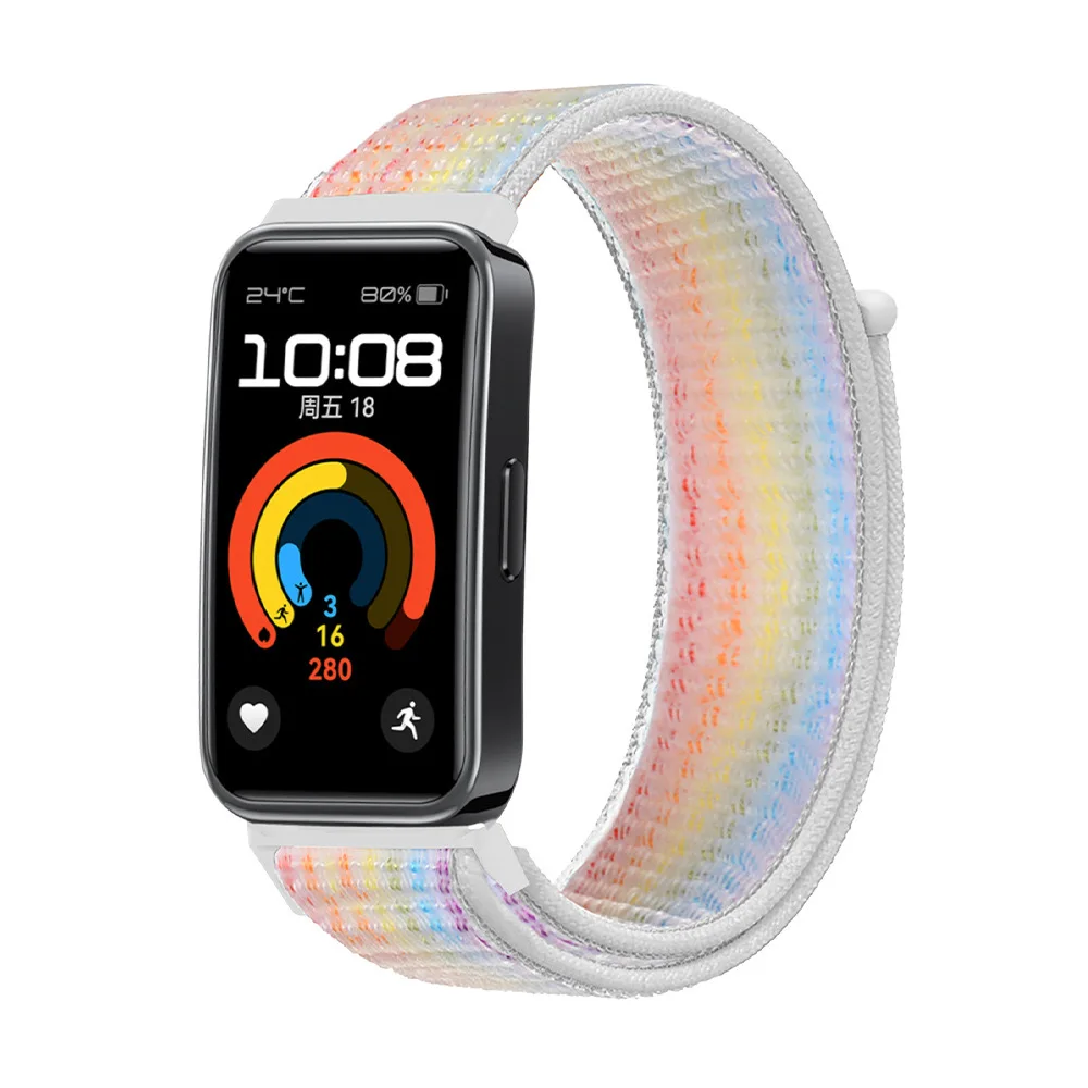 Nylon Strap for Huawei Band 10 9 8 Band Smart Watch Accessories Replacement Belt Wristband Sport Bracelet Huawei Band8 9 10 - imagen 5