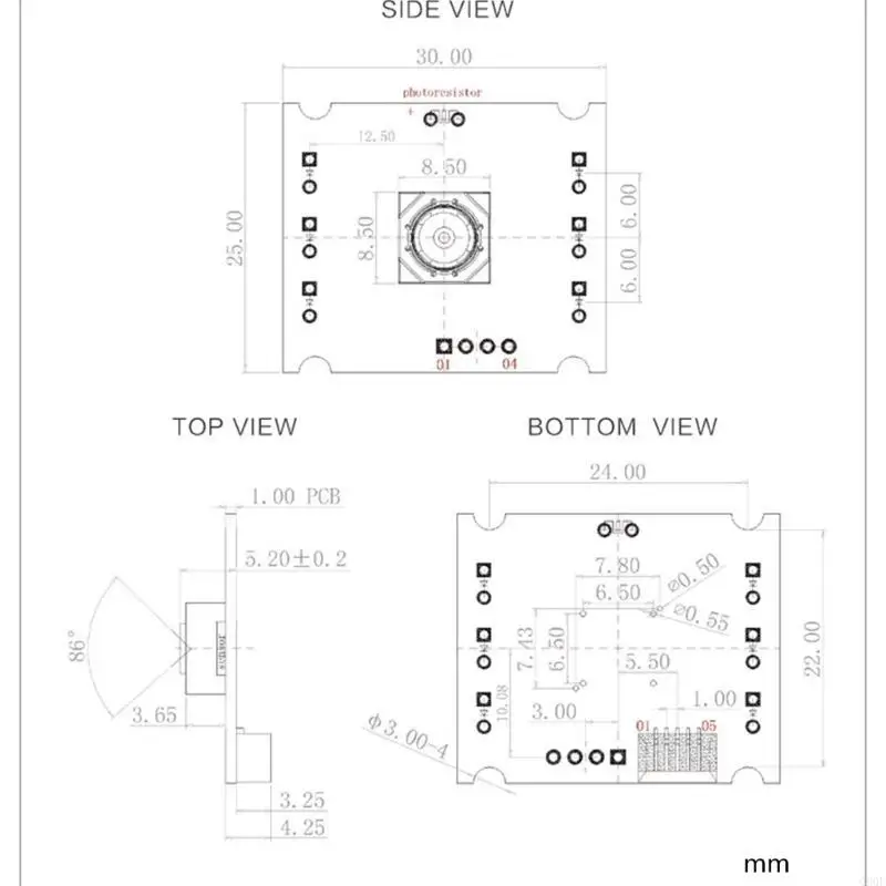 unidad USB profesional C90F libera módulo cámara OV2720, reemplazo del módulo cámara enfoque automático 2 - imagen 2