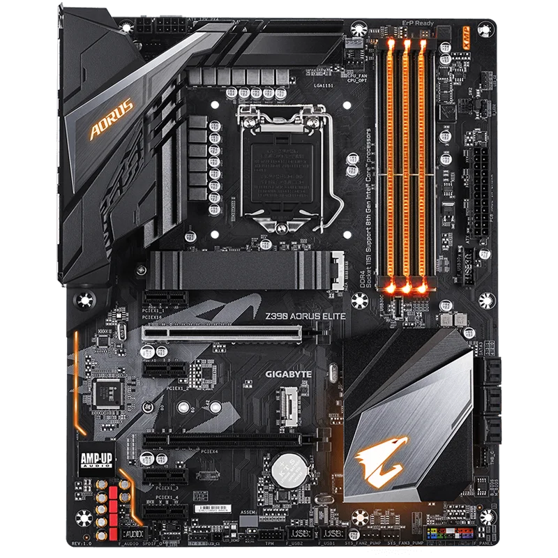 Placa base GIGABYTE Z390 AORUS ELITE LGA 1151 Intel Z390 DDR4 128GB ATX - imagen 5