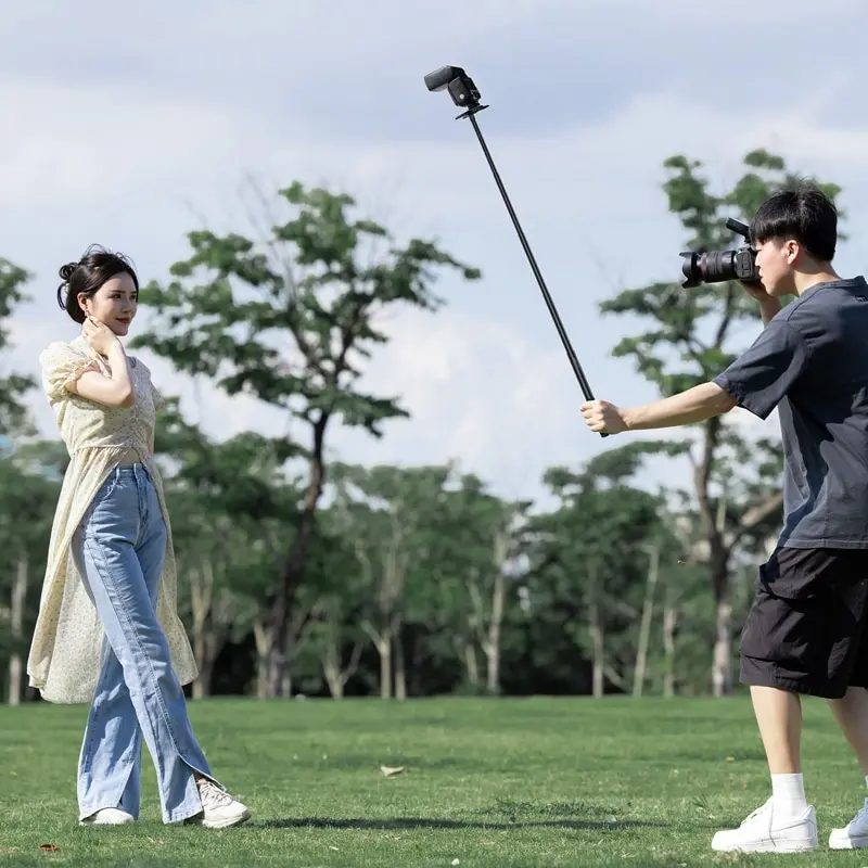 Ulanzi MT-58 120cm palo de Selfie Invisible para Insta360 para Gopro 13 12 11 para Dji empuñaduras de mano varilla de extensión trípode Cámara de Acción - imagen 5