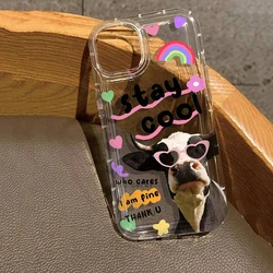 Funda Transparente Xiaomi Redmi Note – Diseño Vaca Antigolpes