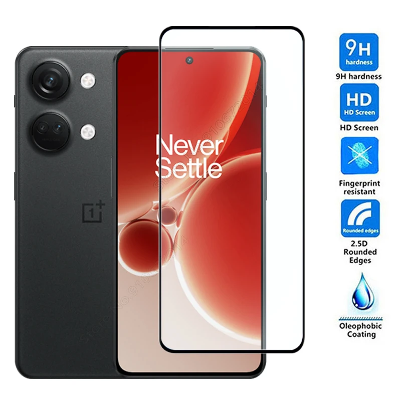 4 Uds para OnePlus Nord 3 9D protectores de pantalla de vidrio para OnePlus Nord CE 2 3 4 Lite 2T N30 N20 N10 ACE Pro 9R 10R 10T 8T 9RT vidrio - imagen 2