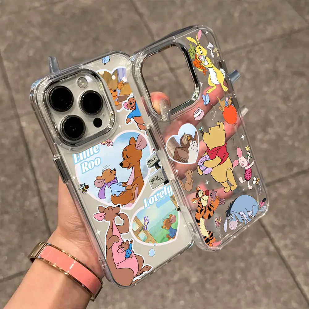 Divertida funda de teléfono Winnie The Poohs para Xiaomi Mi 15 14T 14 12T 11T 11 Lite Poco X7 X6 F5 F6 X5 X4 X3 GT Pro 4G 5G transparente - imagen 2