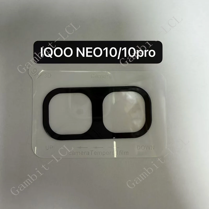 Lente de cámara integral 3D para Vivo iQOO Neo 10 Pro vidrio templado en iQOONeo10Pro Neo10Pro 6,78 "película protectora de pantalla trasera - imagen 3