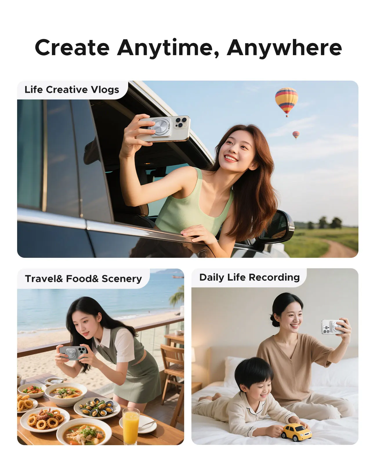 ORICO SSD externo magnético con soporte de 360 hasta 2000 MB/s 4K ProRes HDR Record and Store, aleación de aluminio MagSafe portátil - imagen 3