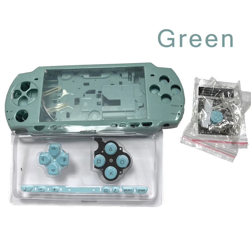 Juego completo de carcasa de 16 colores para PSP2000 OEM, funda con Kit de botones para PSP2000 con destornillador y película protectora gratis - imagen 3