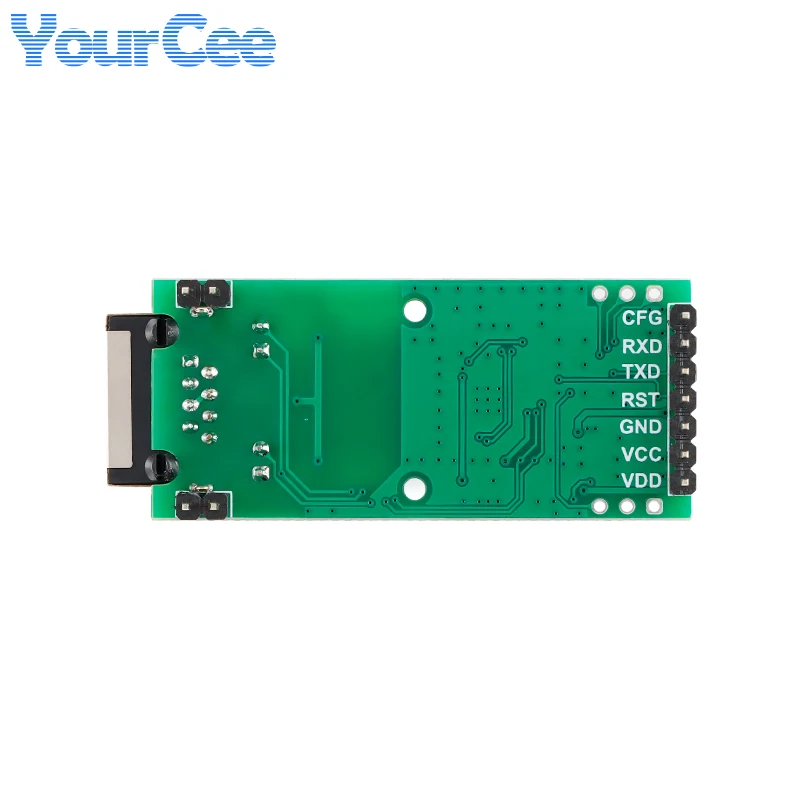 Módulo convertidor serie UART TT a Ethernet FS100P, placa bidireccional de red TCPIP TTL a RJ45, compatible con DHCP y DNS - imagen 2