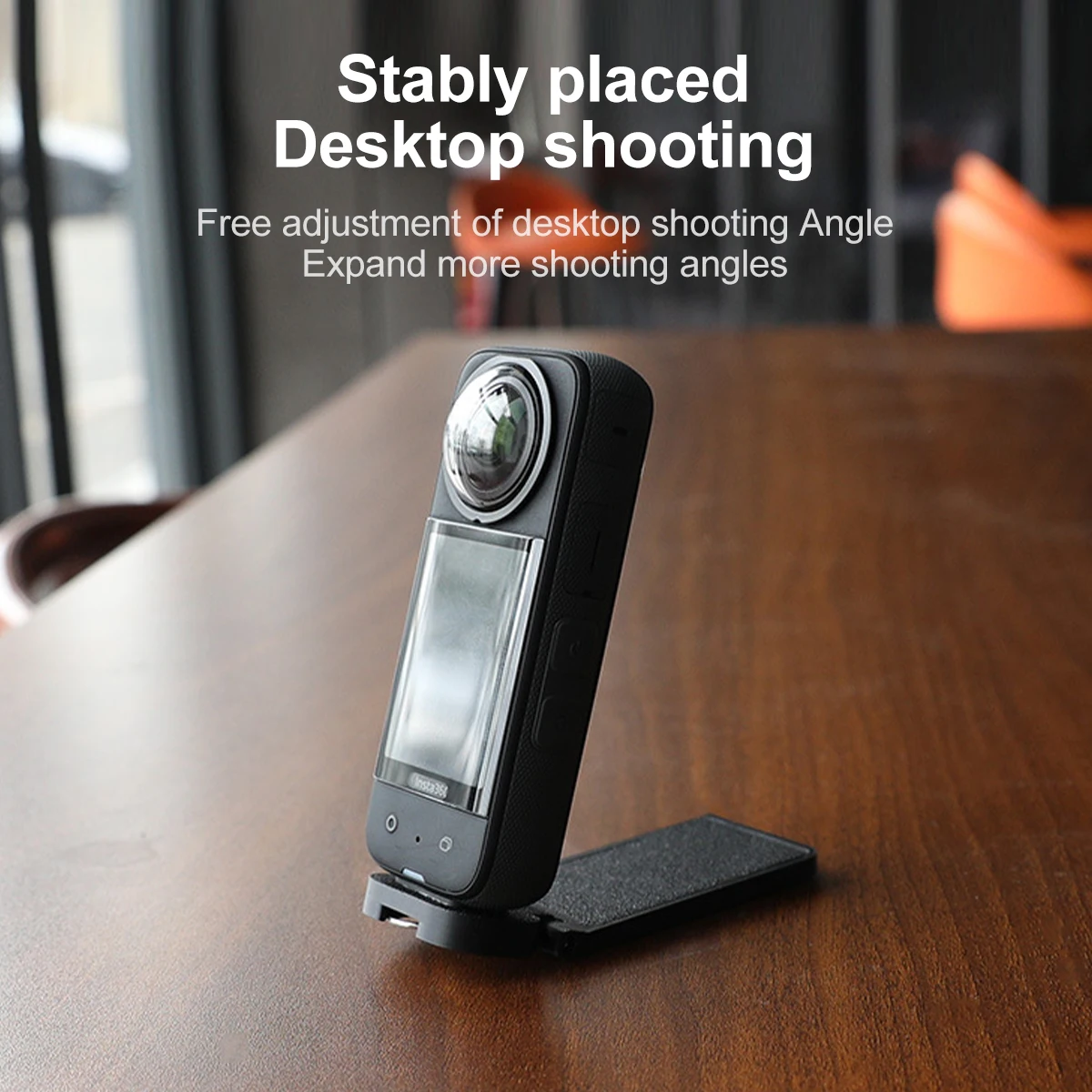 Soporte de montaje magnético para Insta360 X5 X4/Pocket3, soporte de dirección magnético con Base de soporte plegable de tornillo 1/4 para Insta360 - imagen 2