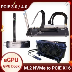 ADT-Link R43SG – Dock eGPU M.2 NVMe PCIe para portátil