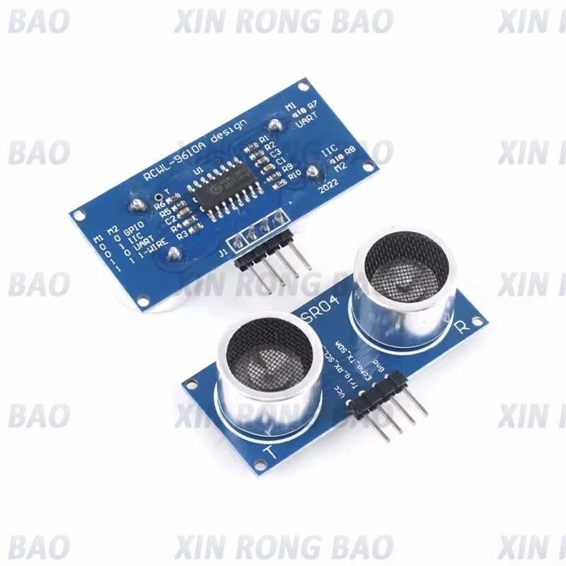 Módulo ultrasónico HC-SR04P, placa de Sensor de sonda de medición de distancia de 3-5,5 V, Detector de ondas ultrasónicas para Arduino