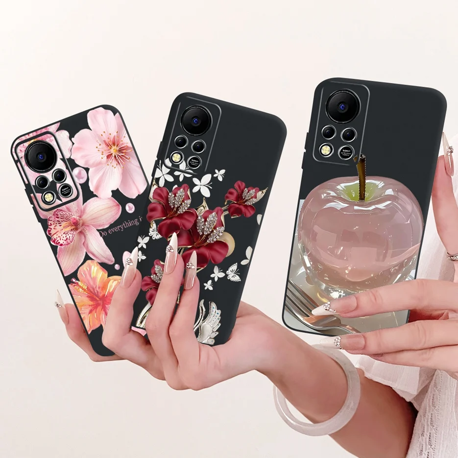 Para Infinix Hot 11S NFC funda de lujo pintada con mariposa funda de silicona suave para Infinix Hot 11S X6812 X6812B Hot11s NFC Shell - imagen 5