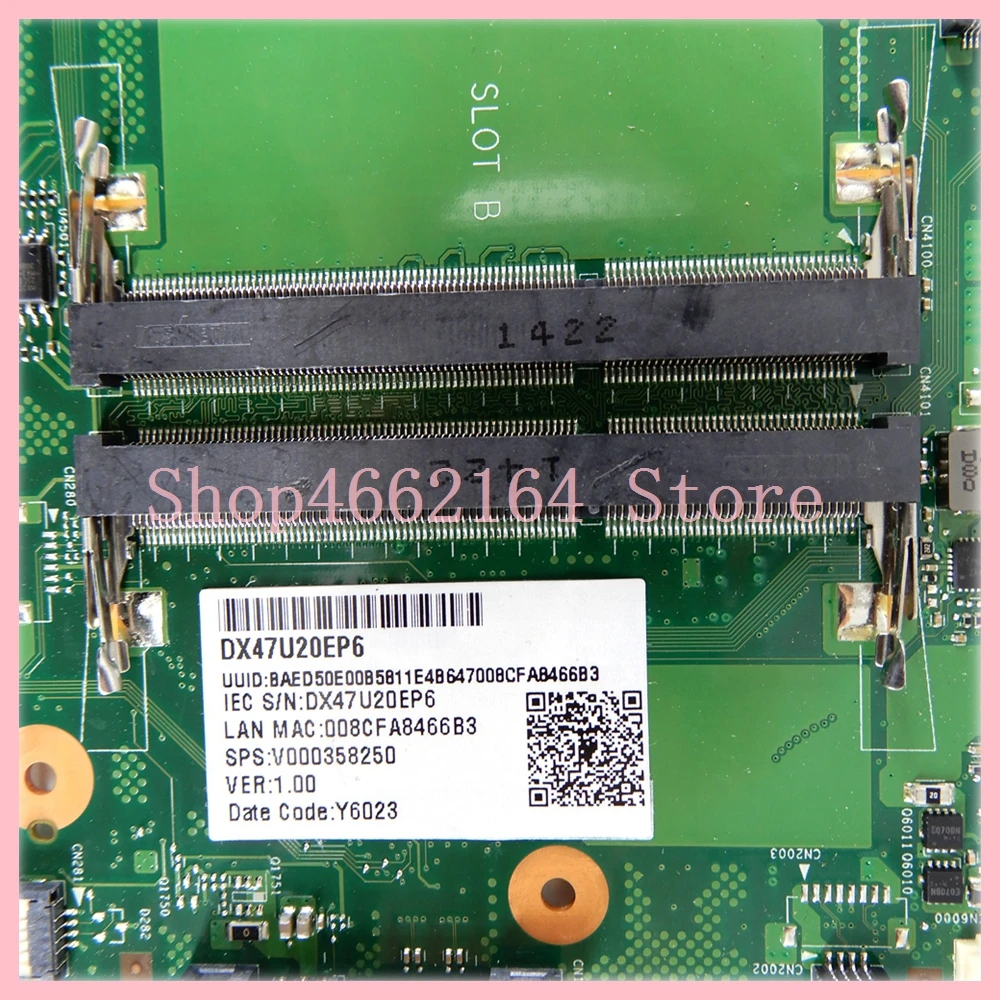 Placa base para ordenador portátil Toshiba Satellite C75D AR10AN-6050A2632101, A6-6310 con C75D-B, CPU, V000358250 - imagen 4
