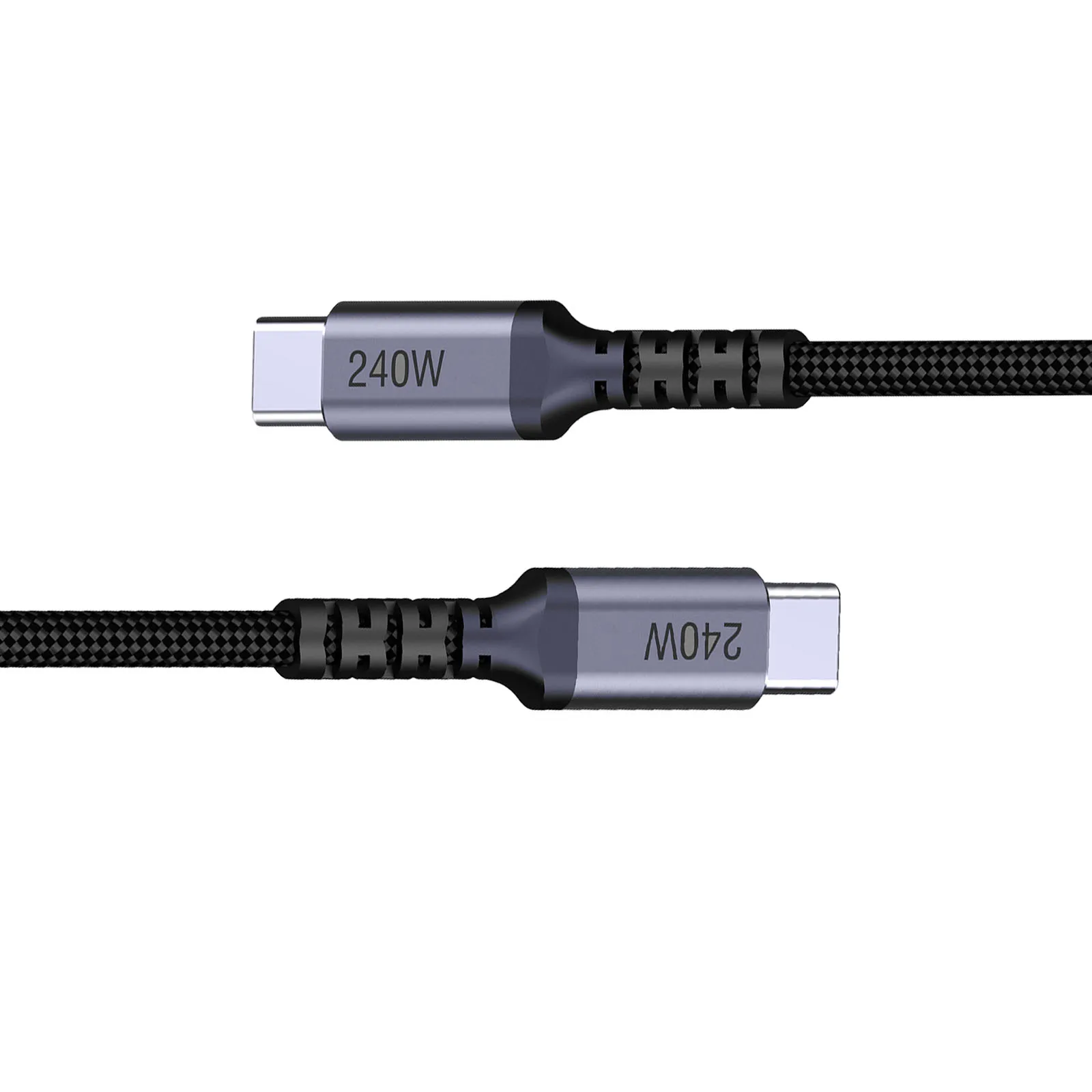 Cable duradero 5A USB-C PD3.1 de carga rápida de 240W para MacBook Pro/Air, iPad Pro/Air, Samsung, iPhone16/15, portátil para juegos, etc. - imagen 2