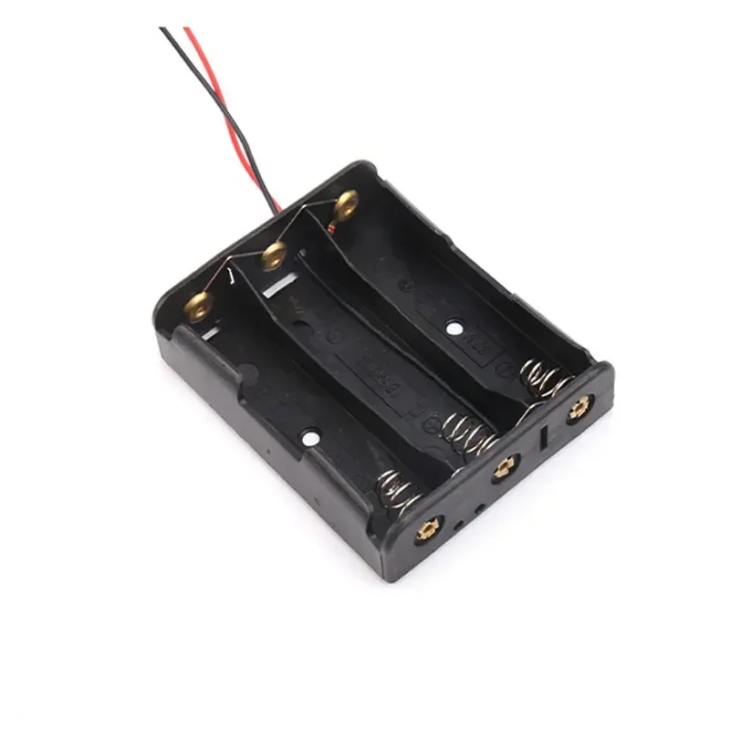 10 Uds 18650 caja de almacenamiento de batería 1 2 3 4 3,7 V Icr18650 contenedor de baterías soporte de plástico 1x/2x/3x/4x con cables - imagen 5