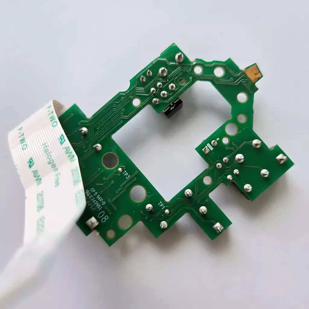 1 pieza nuevos microinterruptores PCB botón lateral PCB para Logitech G502X/ G502X Plus cable/inalámbrico con patines de ratón gratis - imagen 3