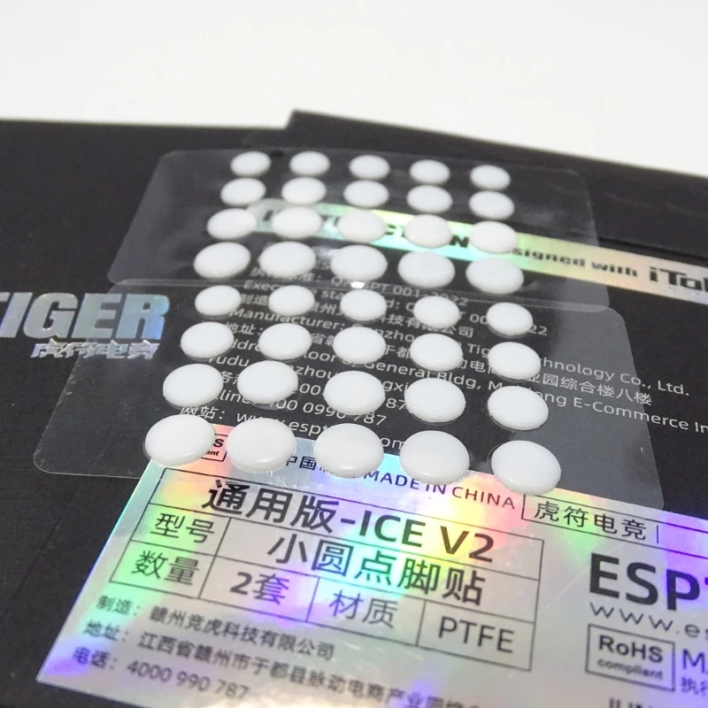 Pies ratón, alfombrilla para patines, deslizamientos mejora los puntos universales bricolaje - imagen 2