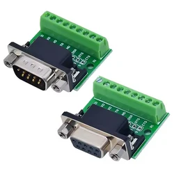 Conector RS232 D-Sub hembra-macho sin soldadura para placa