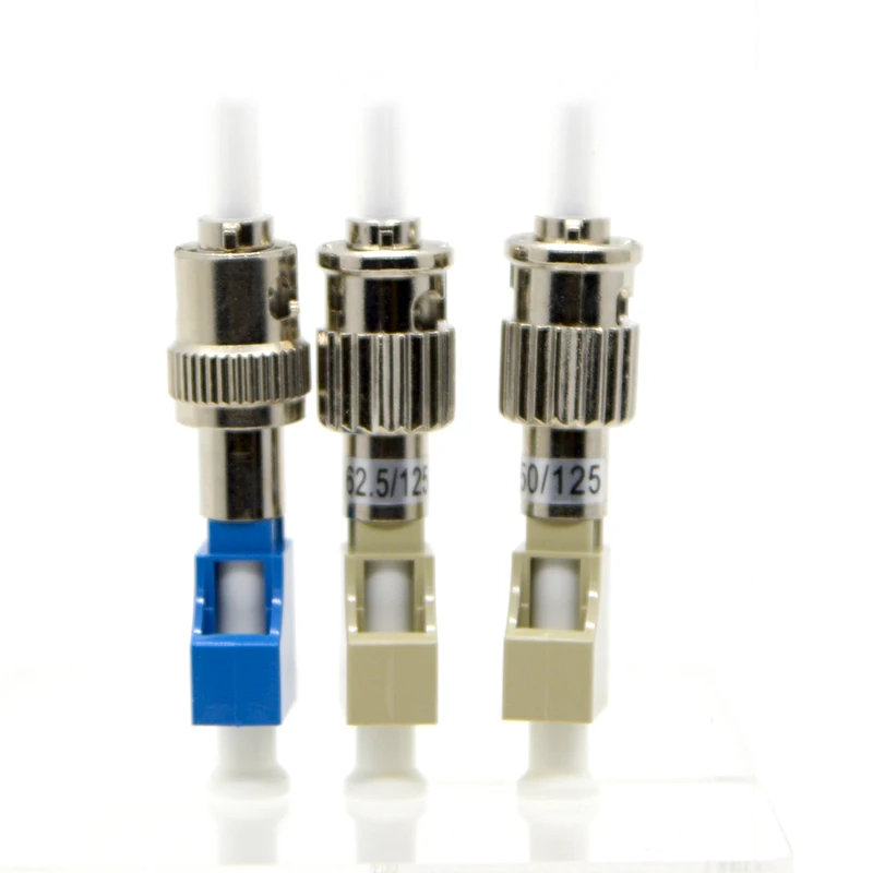 Nuevo conector adaptador de fibra óptica SM MM OM1 OM2 LC/hembra-ST/acoplador de brida macho equipo óptico descuento de fábrica al por mayor