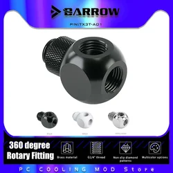 Barrow Accesorio Giratorio G1/4 para Refrigeración por Agua 360 Grados