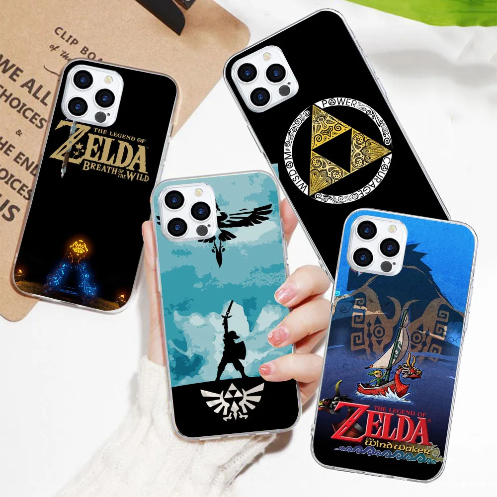 BY-15 Cartoon Legend of z-zelda funda blanda para Realme, C30S, C35, C55, 3, 5, 7, C1, 9, 10, Narzo 50, 50a, Prime Pro Plus - imagen 3