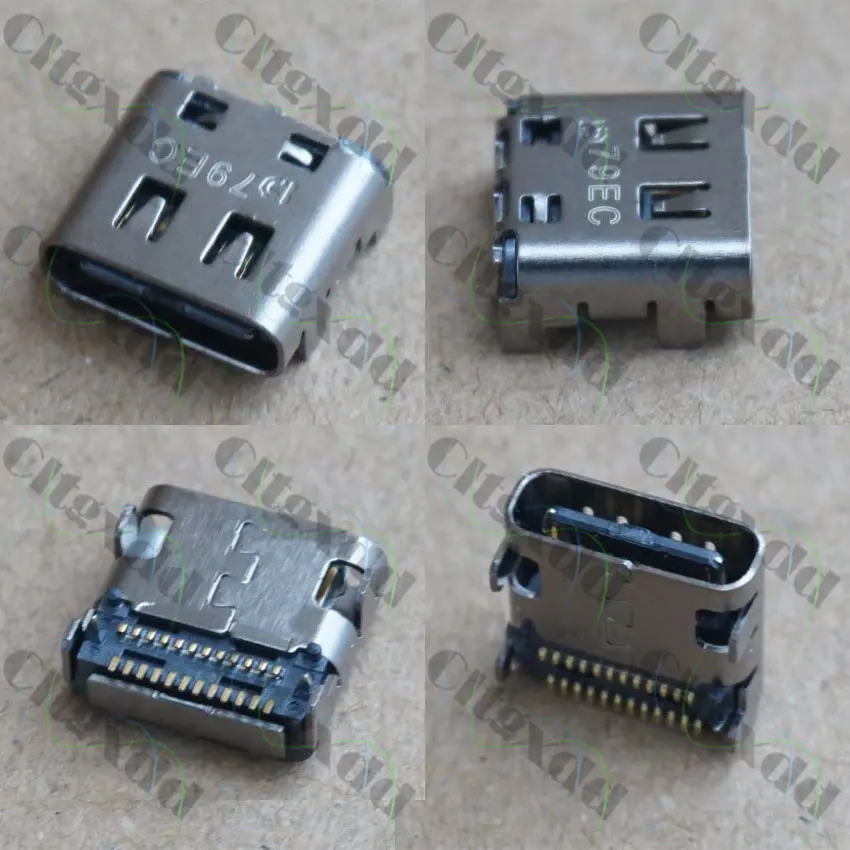 Cuatro tipos diferentes de conectores electrónicos. Estos conectores se utilizan para transmitir energía o datos entre dispositivos electrónicos. Cada conector tiene un diseño y una configuración de pines únicos, lo cual es importante para la compatibilidad con dispositivos o sistemas específicos.