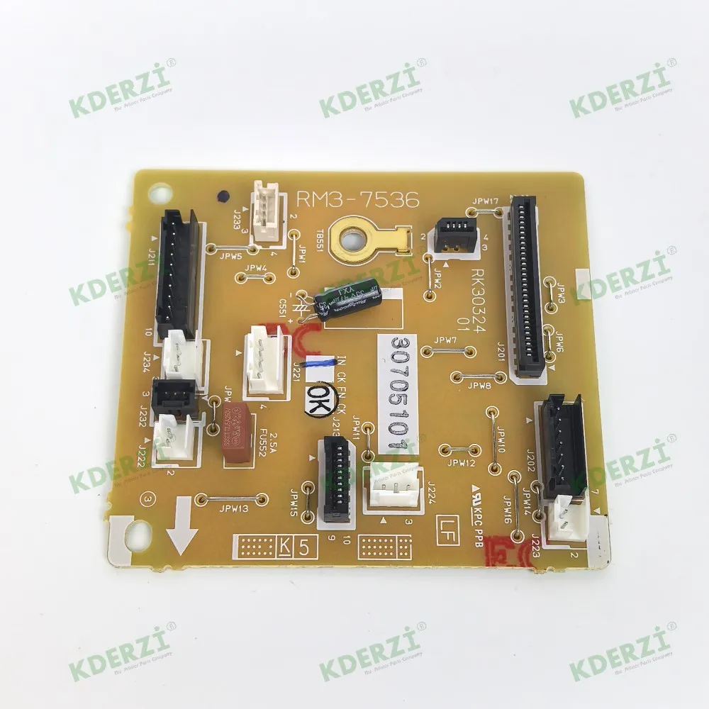 Control de motor de fijación PCA para HP Pro 4201 4202 4203 4301 4302 4303 repuestos de impresora RM3-7536-000CN