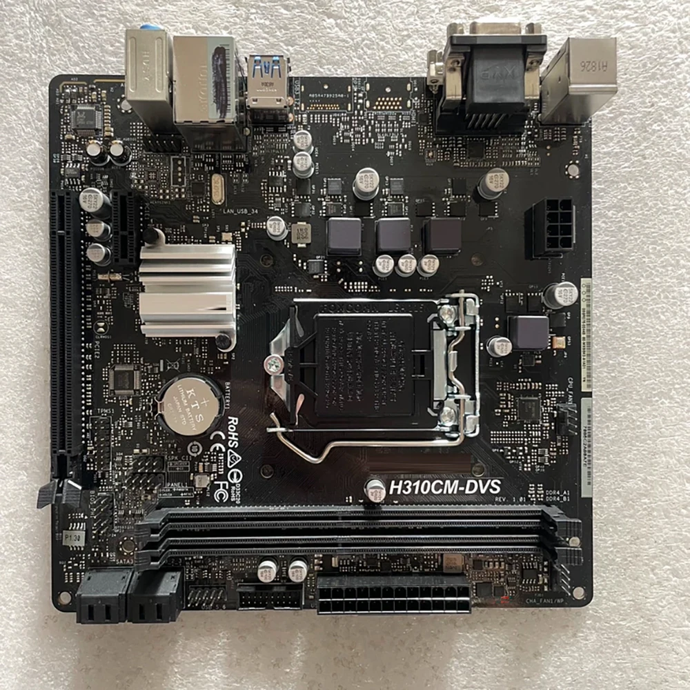 Para la placa base industrial AS-Rock admite DDR4 H310CM-DVS de 8. a y 9 a generación - imagen 2