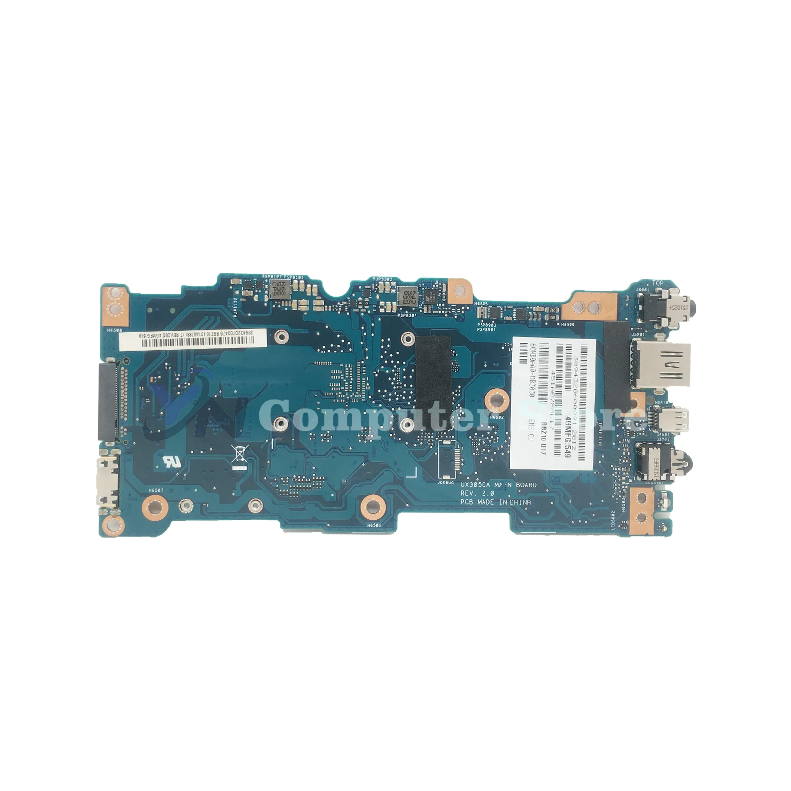 UX305CA Mainboard M3-6Y30 M5-6Y54 CPU 8GB/4GB-RAM For ASUS Zenbook UX305C UX305 UX305CAK U305CLaptop Motherboard Tested 100% OK - imagen 2