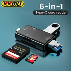 Lector de tarjetas USB-C OTG SD/TF USB 3.0 multifunción