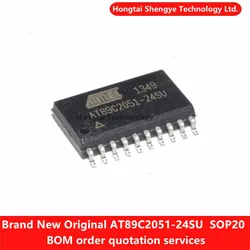 Microcontrolador MCU AT89C2051-24SU SOP-20, Original, nuevo