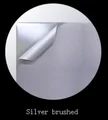 Silver brushed
