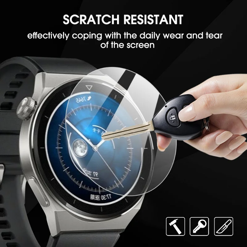 Vidrio templado para Huawei Watch GT 3 GT2 GT3 Pro 46mm GT3 SE GT Runner Smartwatch HD Protector de pantalla transparente película a prueba de explosiones - imagen 3