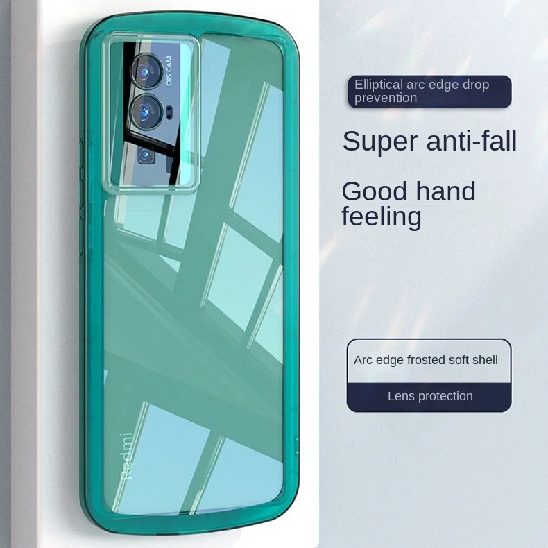 Para Xiaomi POCO F5 Pro F4 F3 GT funda protectora trasera transparente de TPU suave fundas de teléfono para POCO X4 X3 GT M4 Pro M5 M5S C40