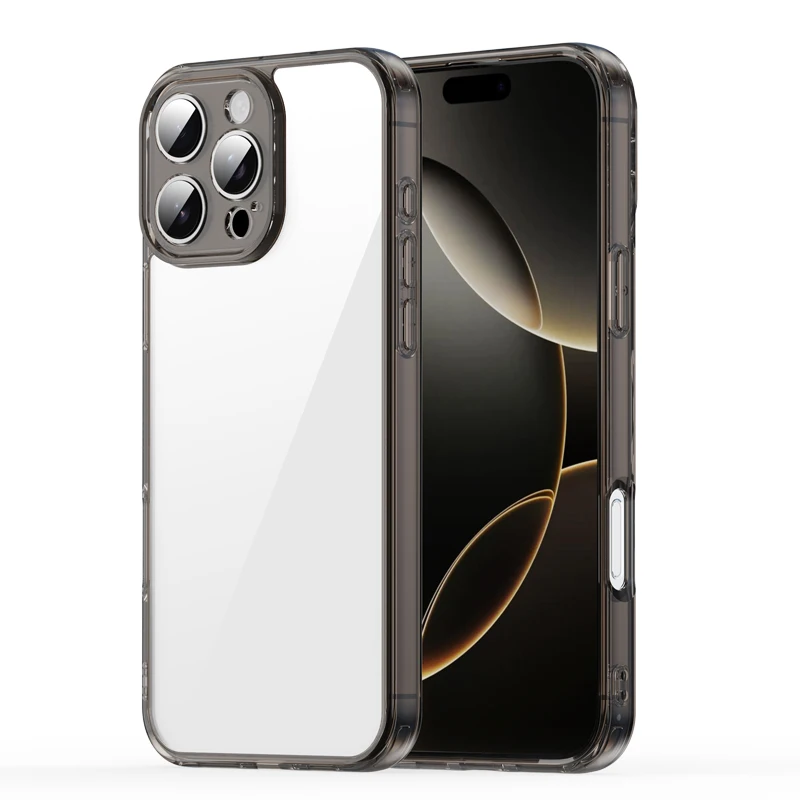 Para iPhone 16e se4 16 Pro Max funda 15 Plus 5G cubierta TPU borde acrílico Backplane fundas protectoras para iPhone 15 Pro Max - imagen 5