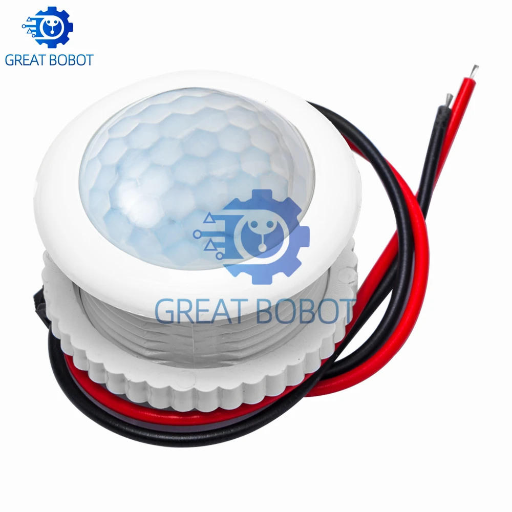 BS 220V 50HZ PIR IR lámpara de inducción humana infrarroja-interruptor de Control de luz luz de techo Sensor de movimiento encendido apagado 3-6m superior - imagen 5