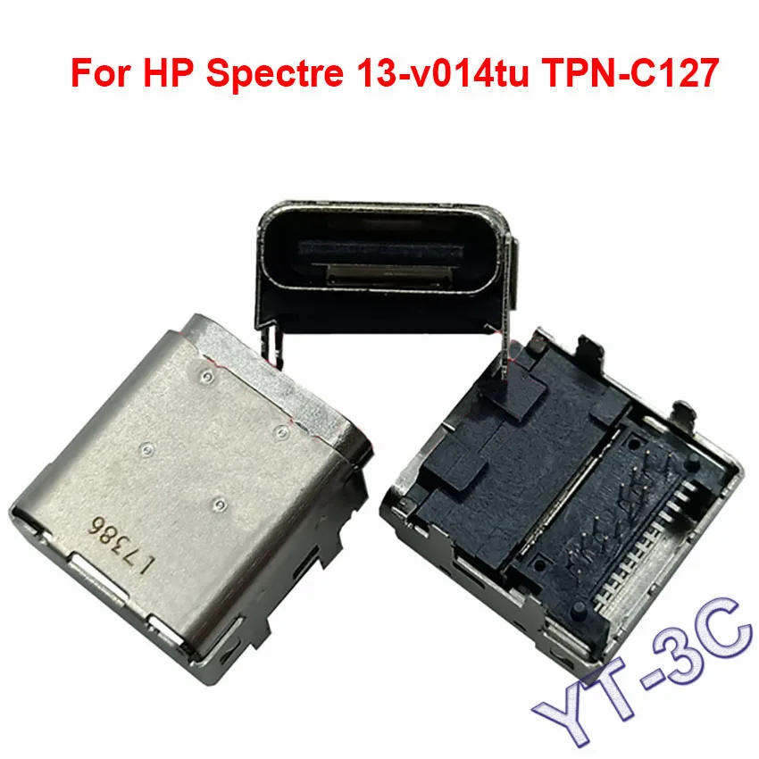 Conector de cargador de puerto para HP Spectre 13-v014tu, 2-4 piezas, USB tipo C, CC, nuevo - imagen 2